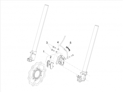 Δαγκάνα φρένου εμπρός